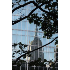 Bryant Park looking South - Empire State Building