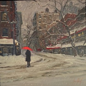 East Side Snow by Sklaroff